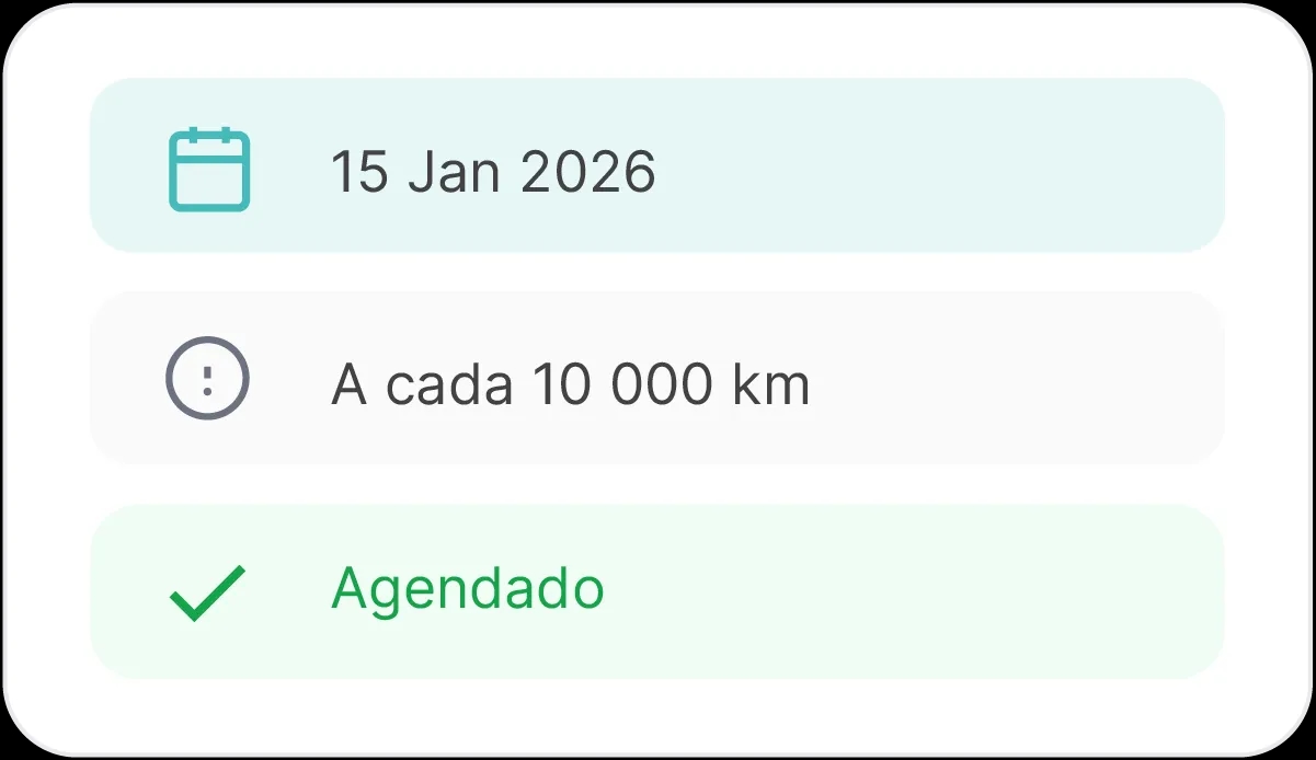 Planeamento de manutenções preventivas no Software de gestão de frotas FleetMax