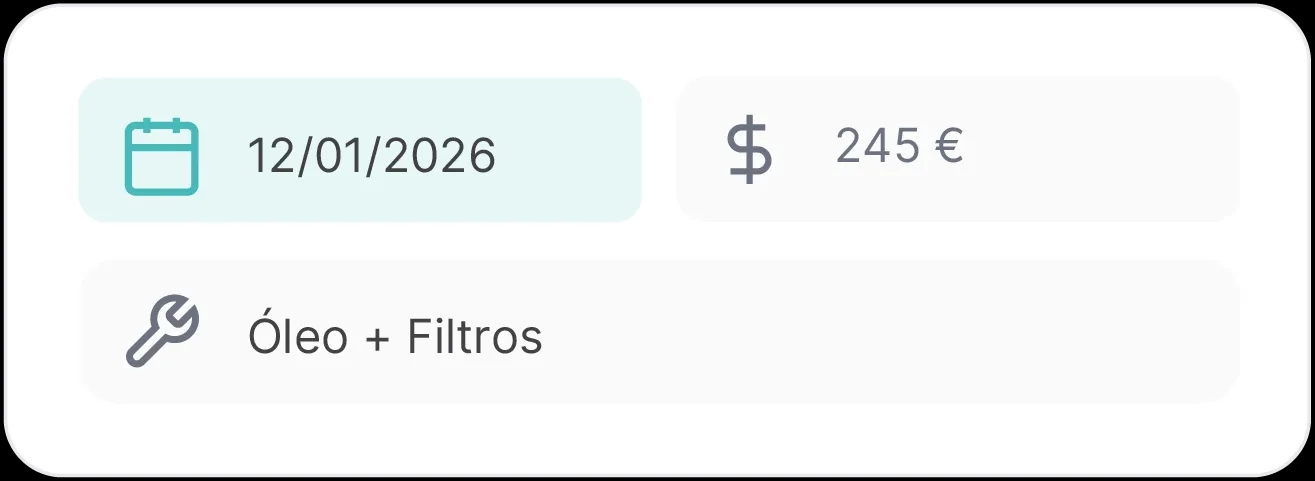 Histórico completo de manutenções de veículos no Software de gestão de frotas FleetMax