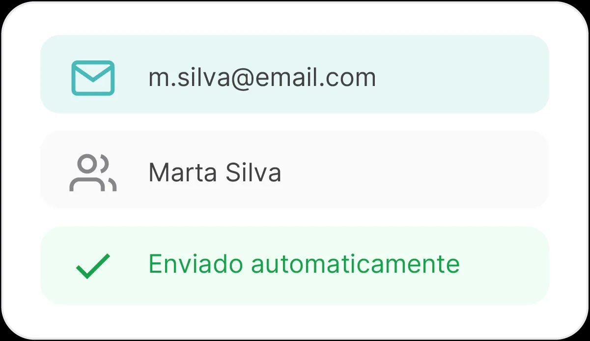 Envio automático de faturas de manutenção por email no Software de gestão de frotas FleetMax