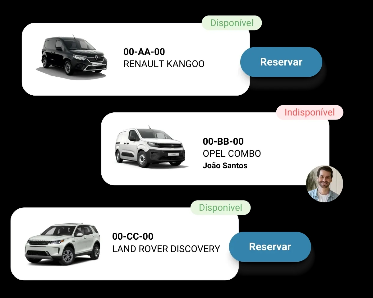 Atribuição de condutores a veículos no Software de gestão de frotas FleetMax