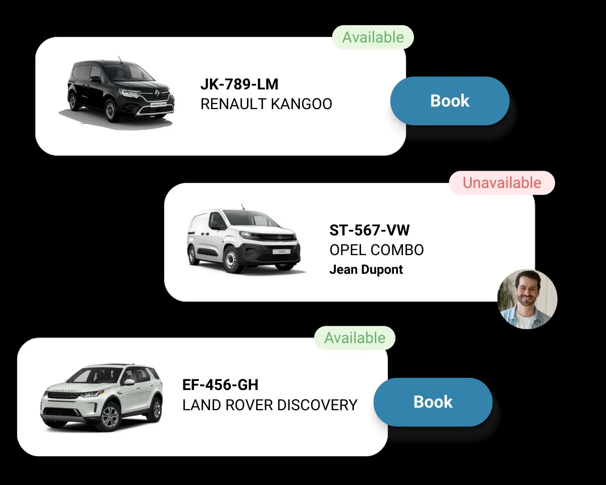 Driver assignment to vehicles in FleetMax