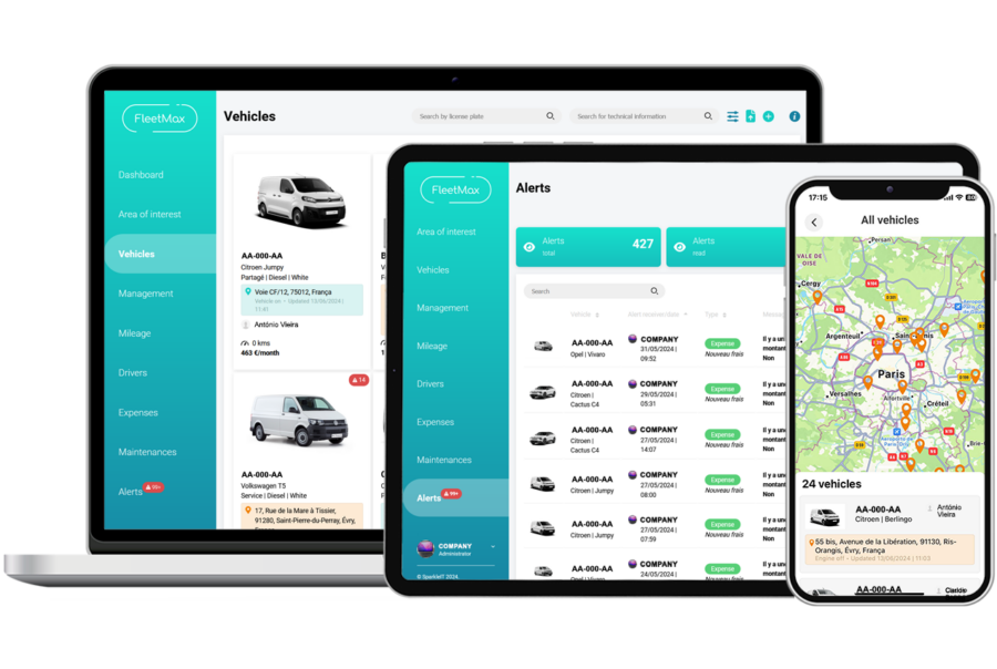 Fleet Management Software | Tracking, Costs, Contracts 1 svg+xml;charset=utf